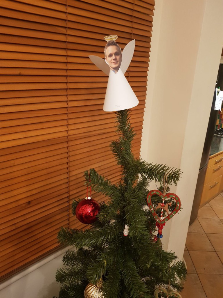 A lovely Christmat tree with an Angel